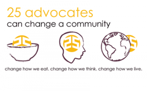 25 Advocates can change the world
